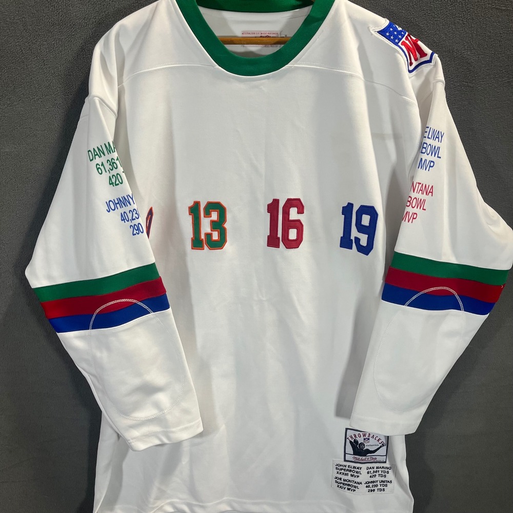 Mitchell & Ness Quarterbacks of the Century Jersey Elway Marino Montana 54
